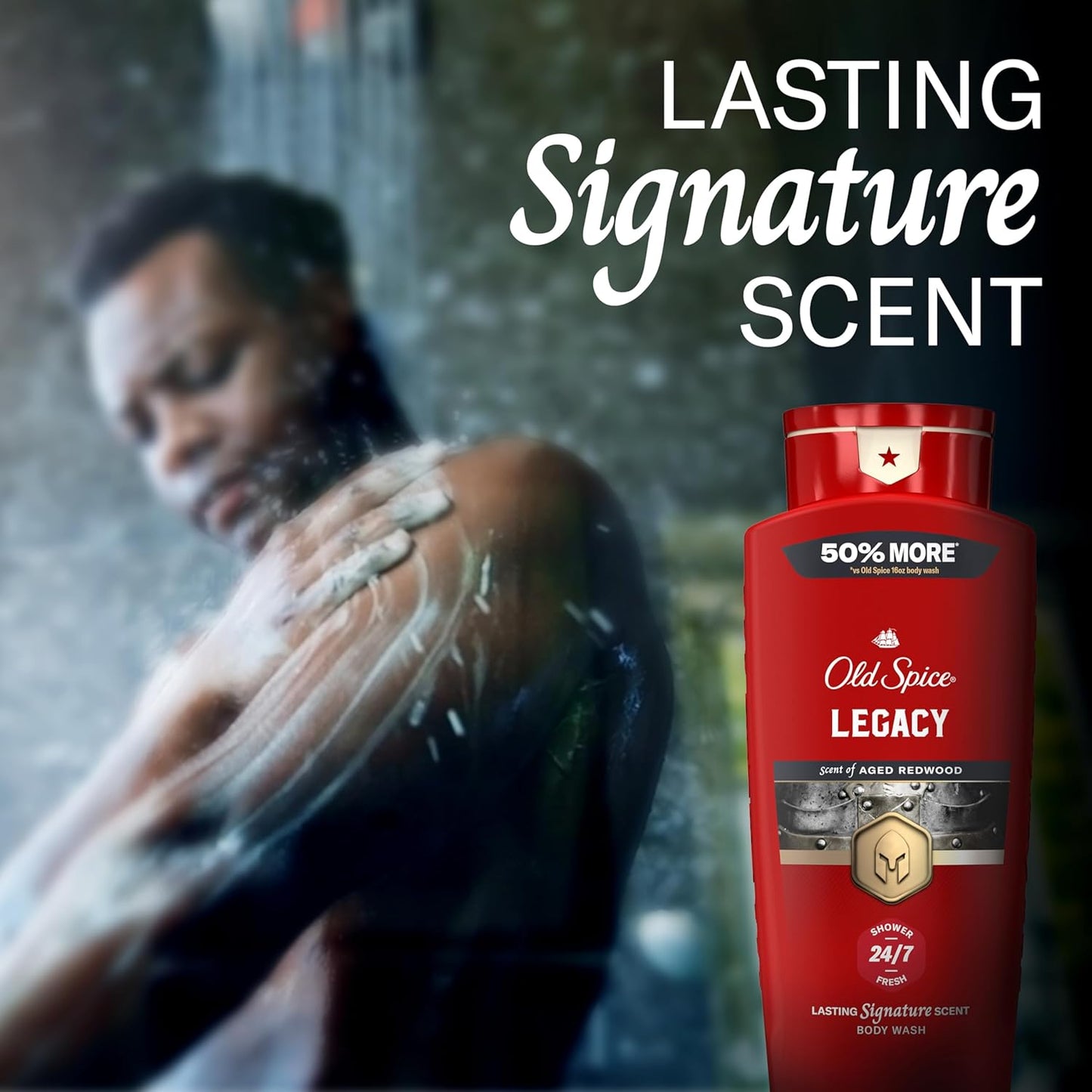 24/7 long-lasting scent technology that maintains freshness from morning shower through night