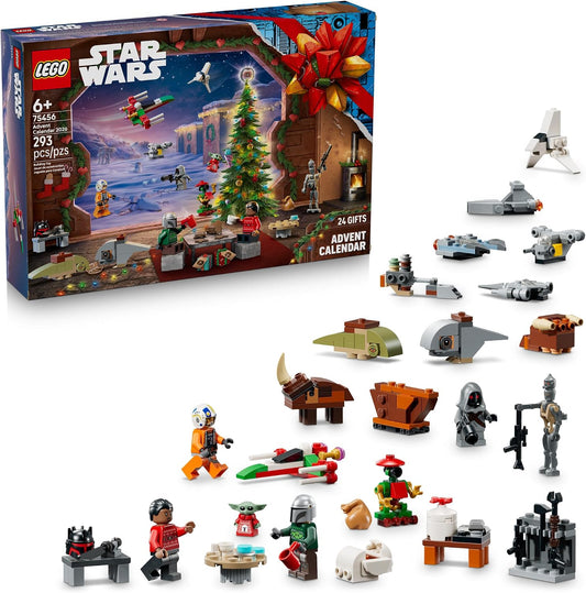 24-door advent calendar format delivering a daily surprise build
