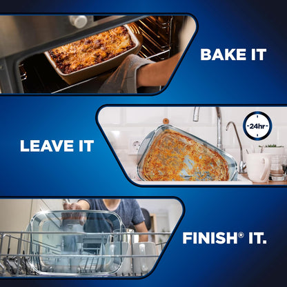 24-hour dried-on stain removal capability