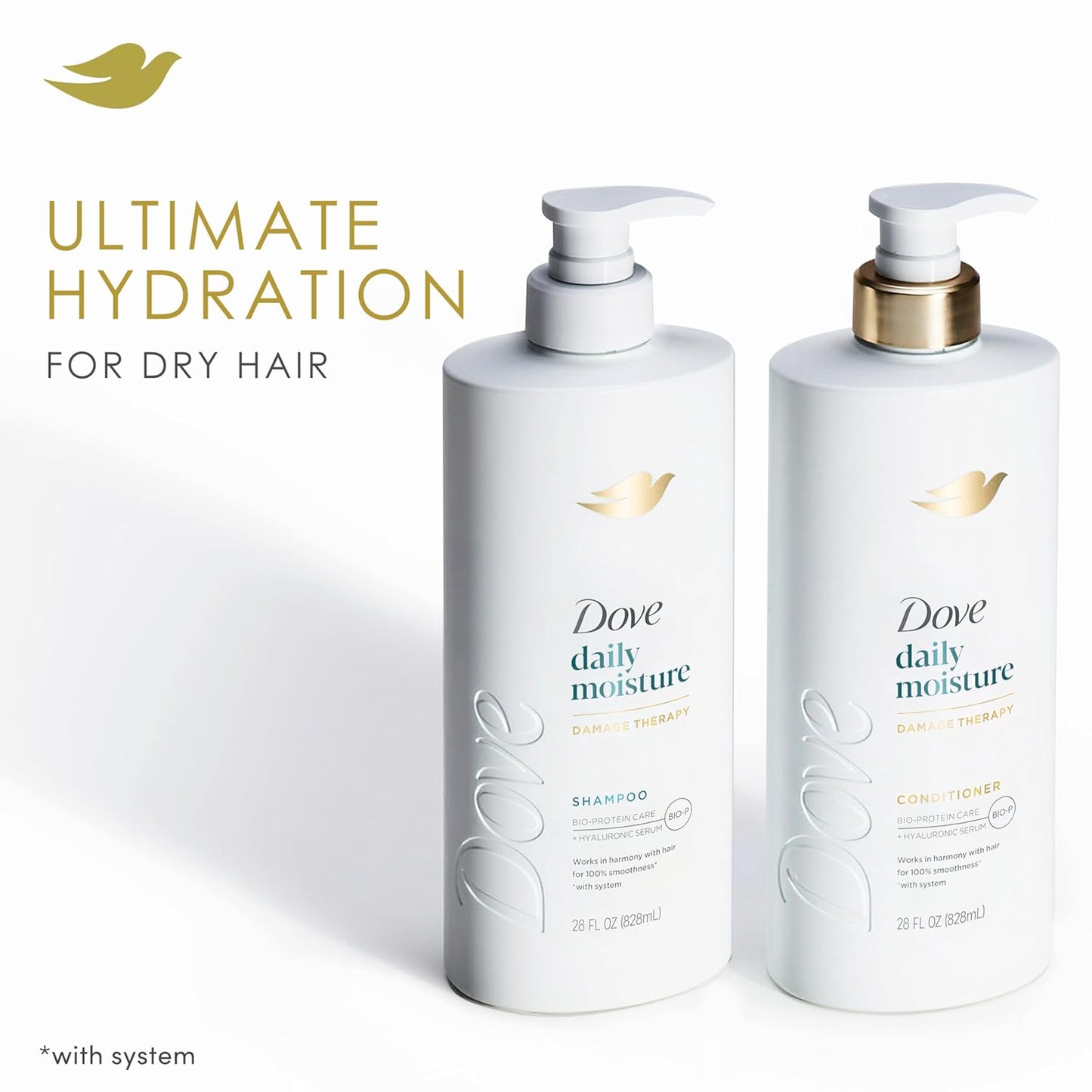 24-hour moisture lock when paired with the matching shampoo