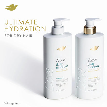 24-hour moisture lock when paired with the matching shampoo