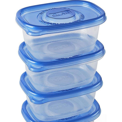 24 oz medium rectangle capacity (round and 3-count variants also available)