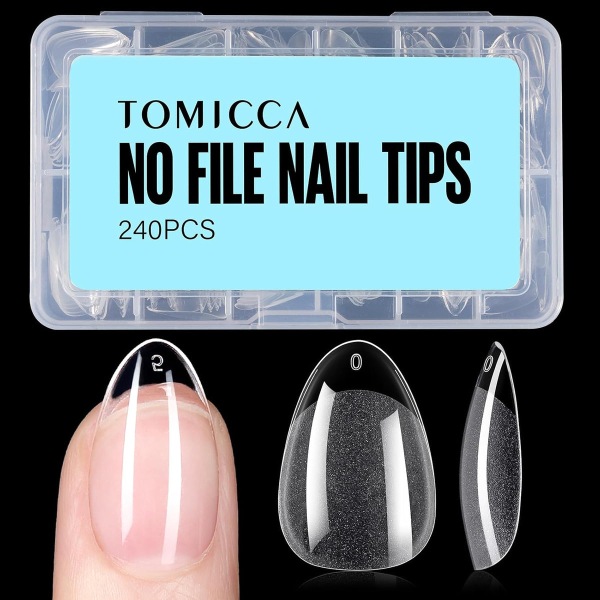 240-piece and 504-piece counts with 12 pre-sized compartments (sizes 0-11)