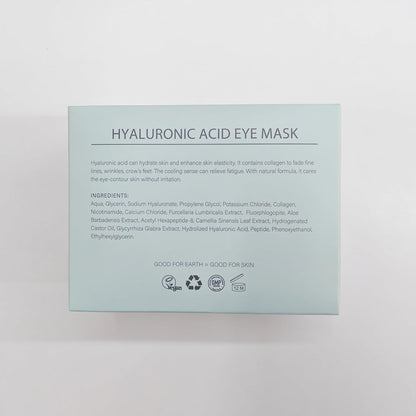 24K Gold Eye Mask – Premium Anti-Aging Treatment for Dark Circles, 30 Pairs Hyaluronic Acid