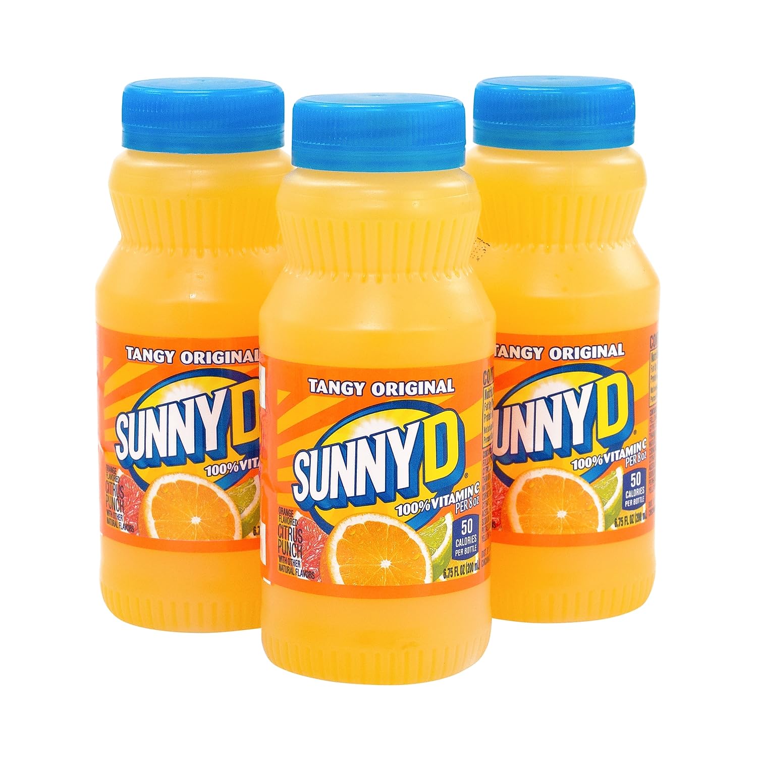 25% less sugar than original sunnyd formula with the same great taste