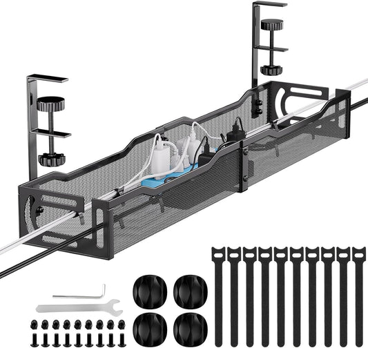 25" metal mesh tray with 15 lb load capacity