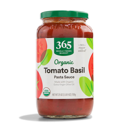25-ounce glass jar sized for multi-serving family meals
