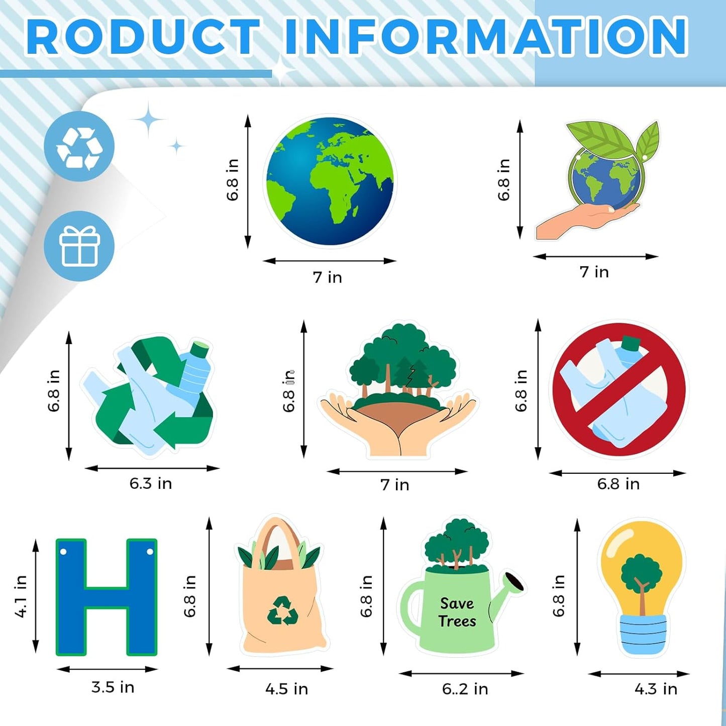 250g recyclable cardboard construction with vivid print finish