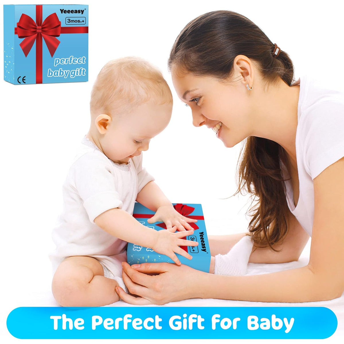 26" x 20" x 2.5" play surface sized for infants 3-24 months