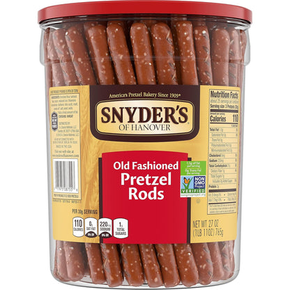 27-oz resealable canister packaging that preserves crunch