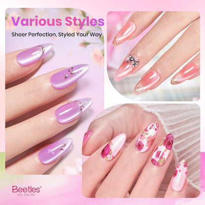 28+ day long-lasting wear with high gloss shine and flexible adhesion