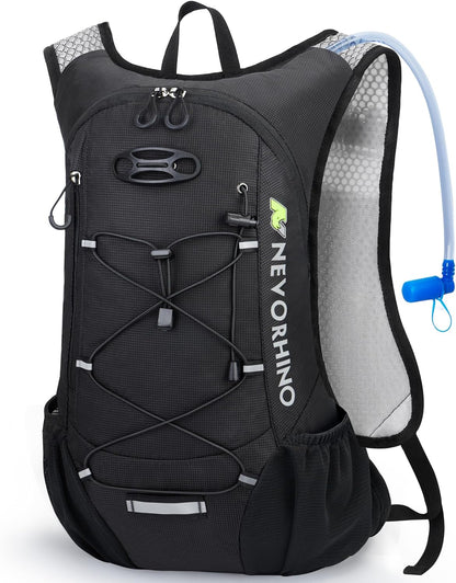 2l bpa-free peva leakproof water bladder with bite valve and hose clamp