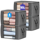 Grey - 4 Pack-90L