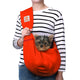 Red - M - Zip pocket & Adjust Strap