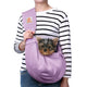 Light Purple - M - Zip pocket & Adjust Strap