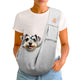 Grey - M - Zip Pocket & Classic Strap
