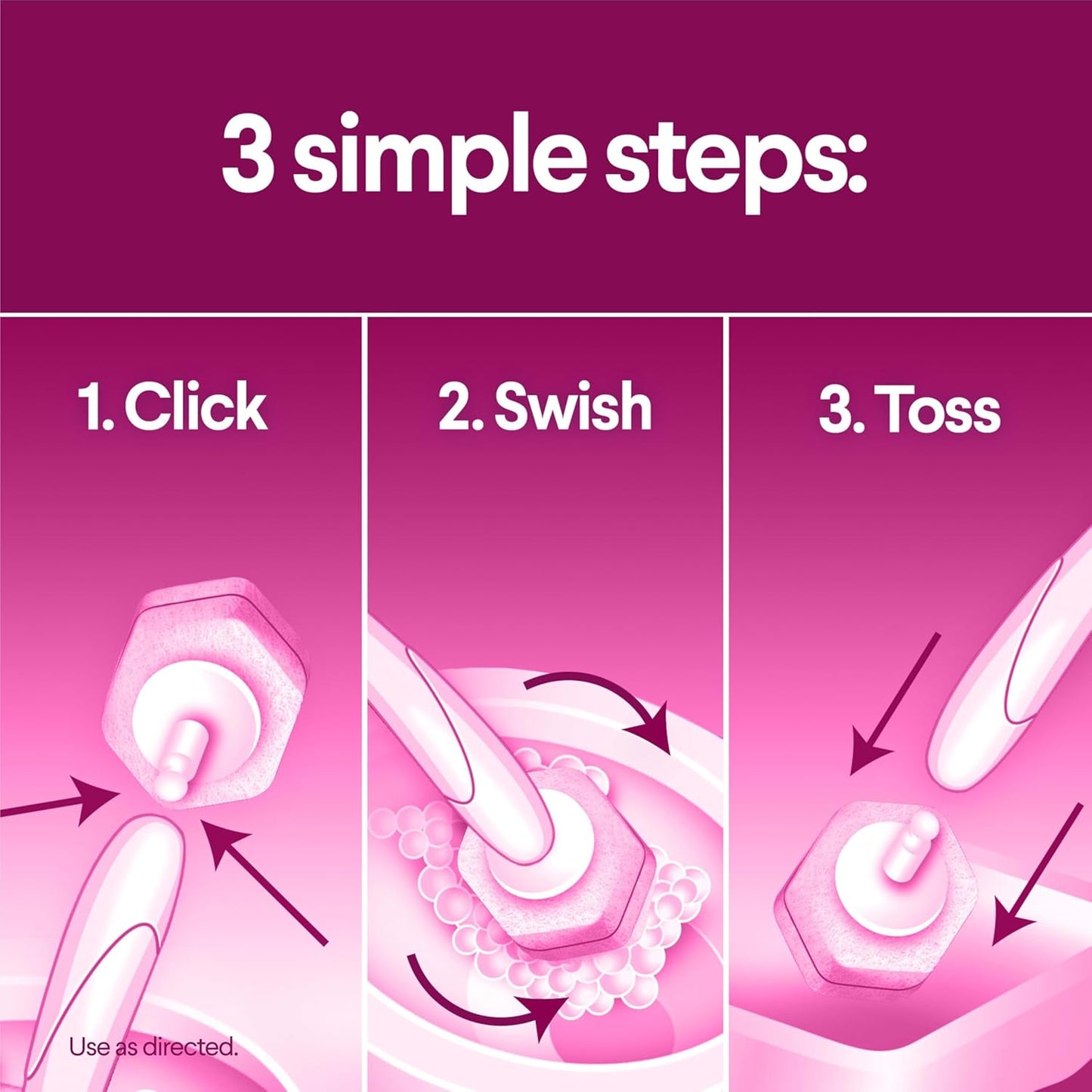2x faster hard water and lime stain removal versus brush plus liquid cleaner
