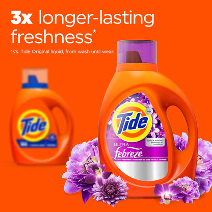 2x the cleaning ingredients vs leading baking soda-based liquid detergent