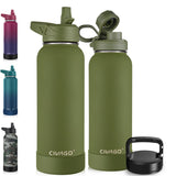 CIVAGO Backcountry Hydration Bottle – 128 oz Cold-Retention Reservoir for Group Campsites