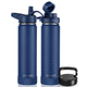.Navy Blue - 24 Ounces
