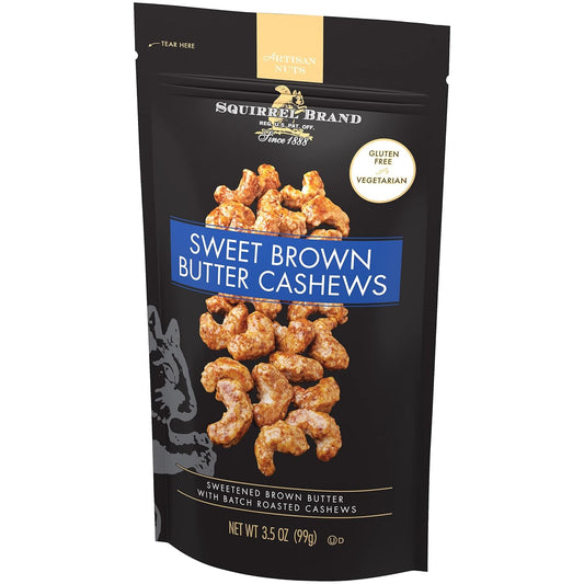 3.5 oz resealable stand-up bag with single-serve and 2-pack options across the line