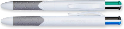 3-count multi-pack: one pen with magenta/lime/turquoise/purple and two pens with red/green/blue/black