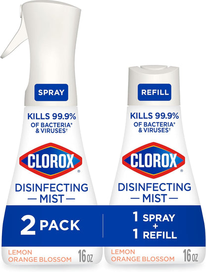 3-in-1 disinfectant, fabric refresher, and odor eliminator formula