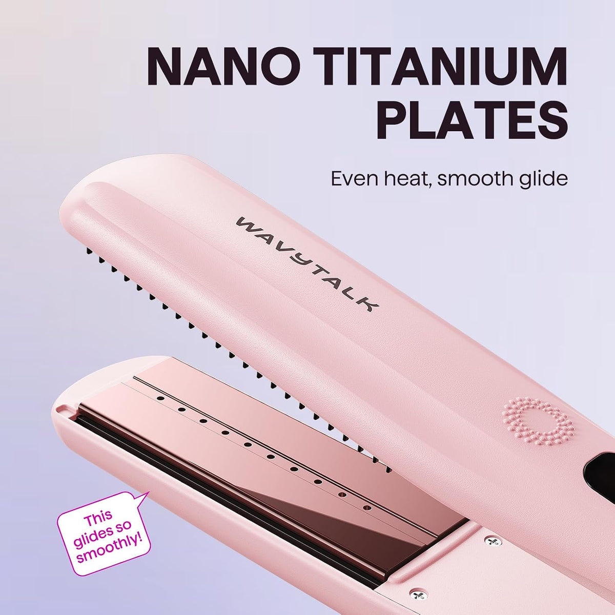 3-in-1 functionality: straightens, loose curls, and flips ends
