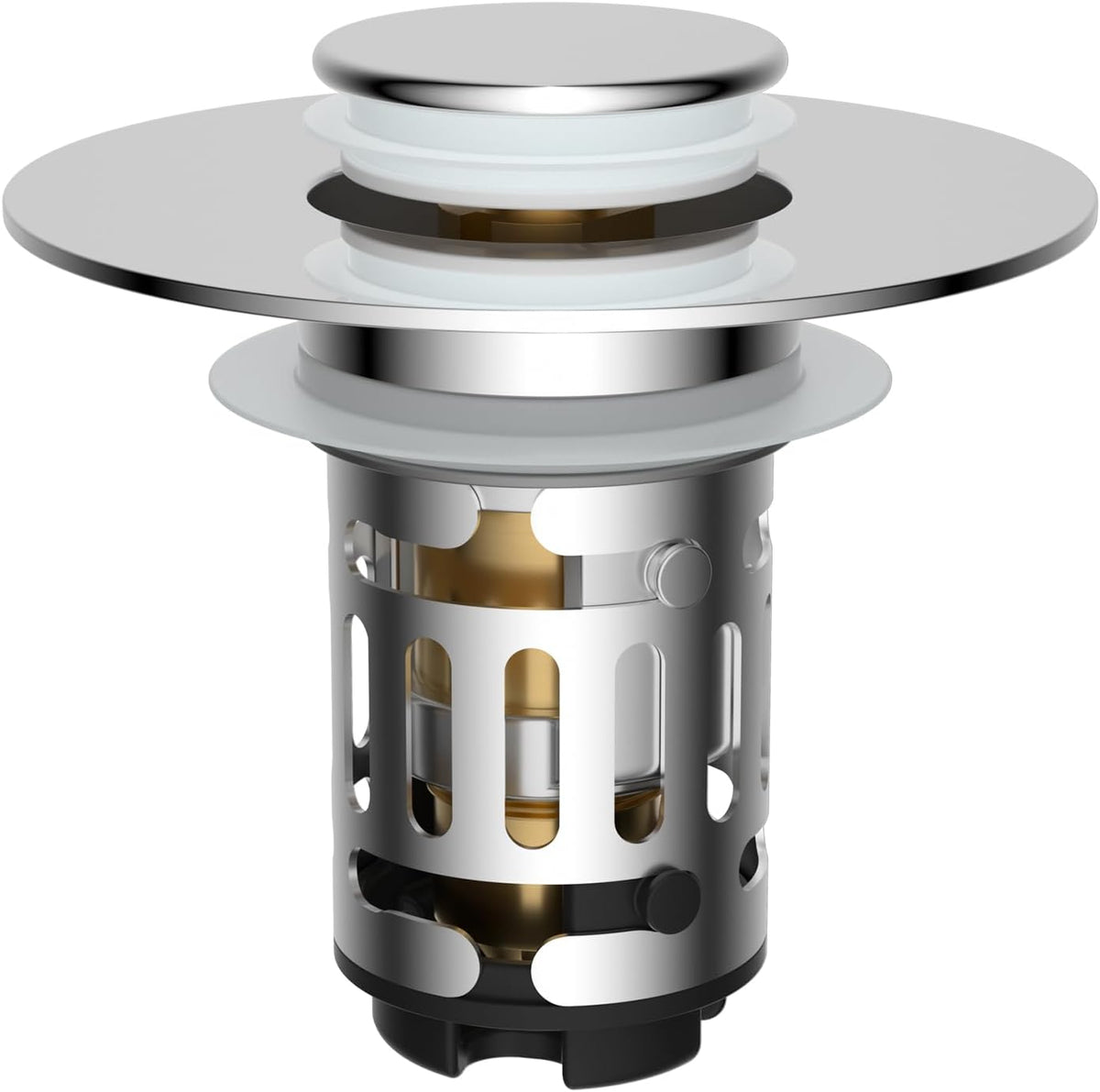 3-in-1 integrated design combining water storage, rapid drainage, and debris filtering