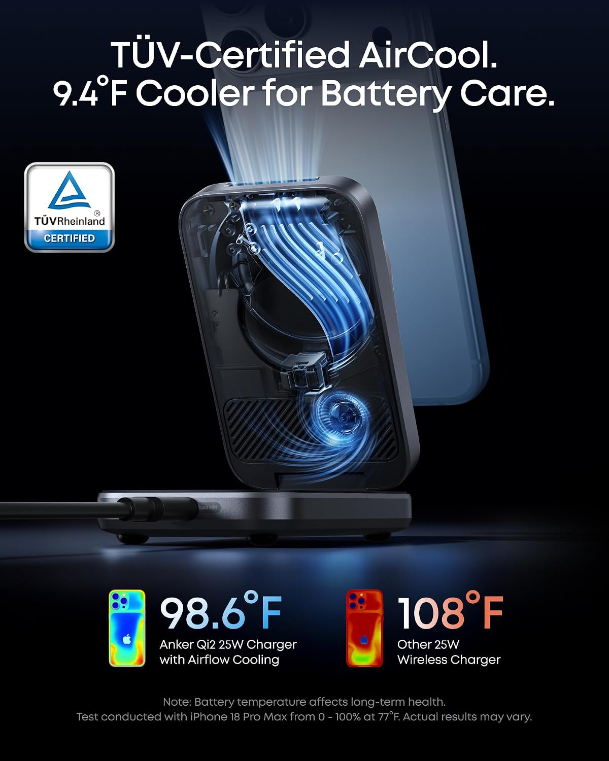 3-in-1 simultaneous charging for iphone (12-18 series), apple watch (mfi-certified), and airpods wireless case