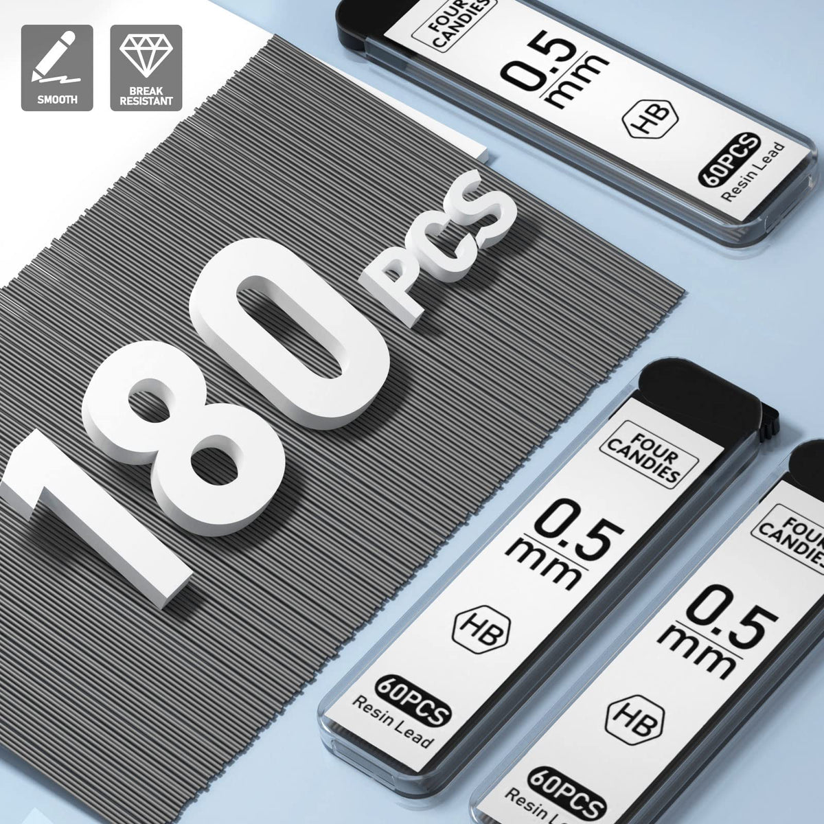 3 jumbo erasers plus 9 eraser refills for clean corrections