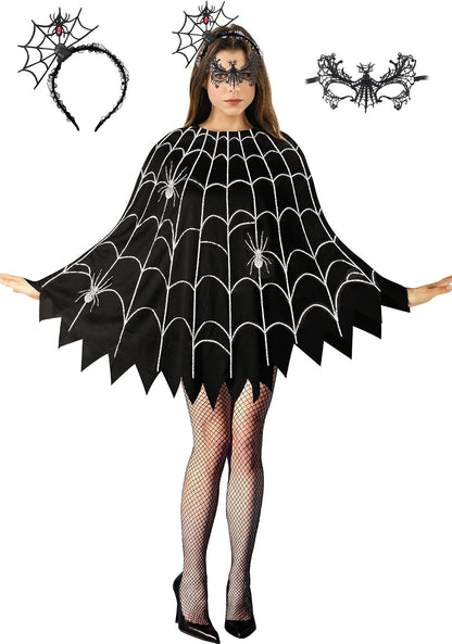 3-piece set including dress, headband, and mask