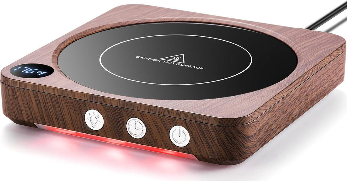 3 precise temperature settings at 130°f, 150°f, and 176°f with color-coded led indicators