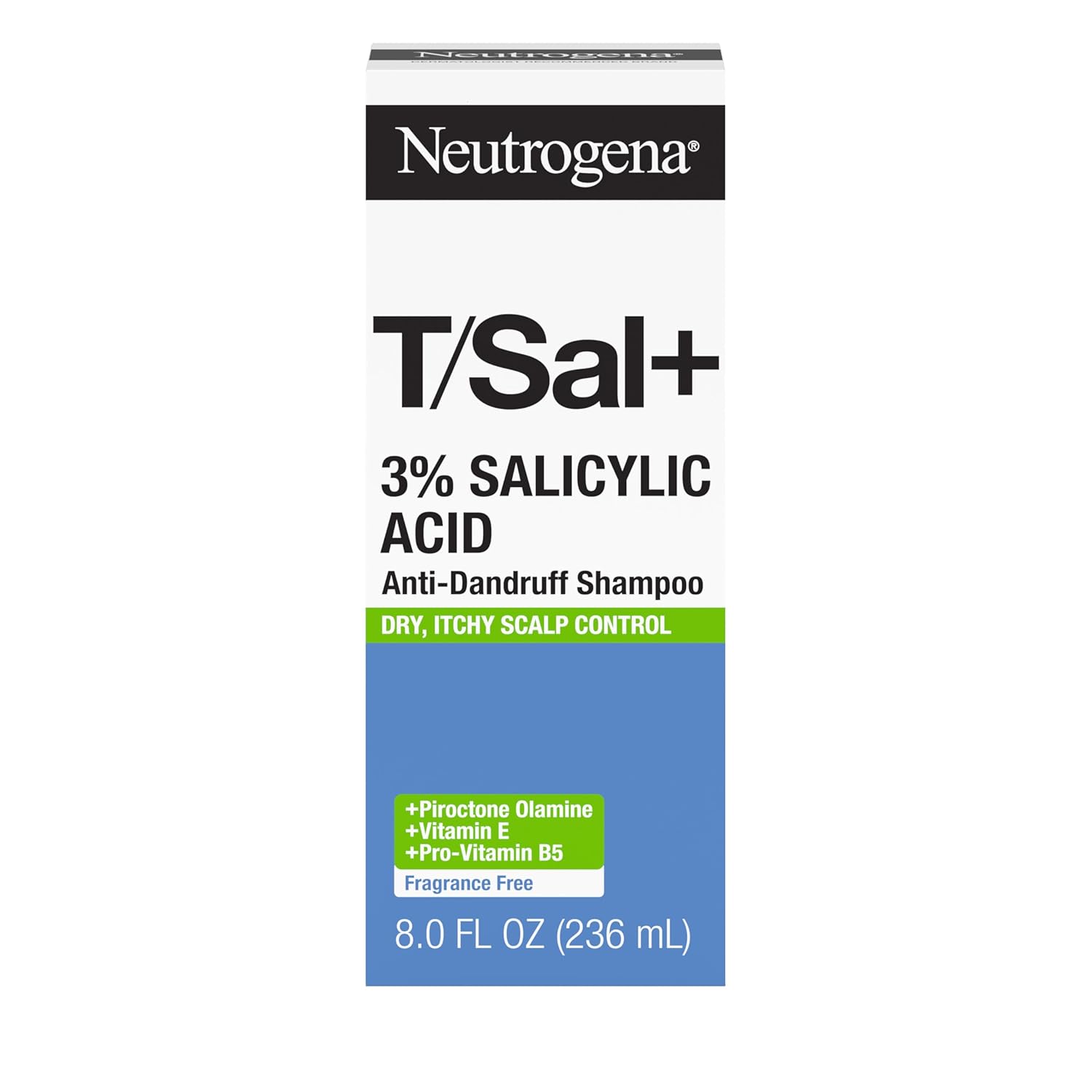 3% salicylic acid (maximum otc strength) anti-dandruff active