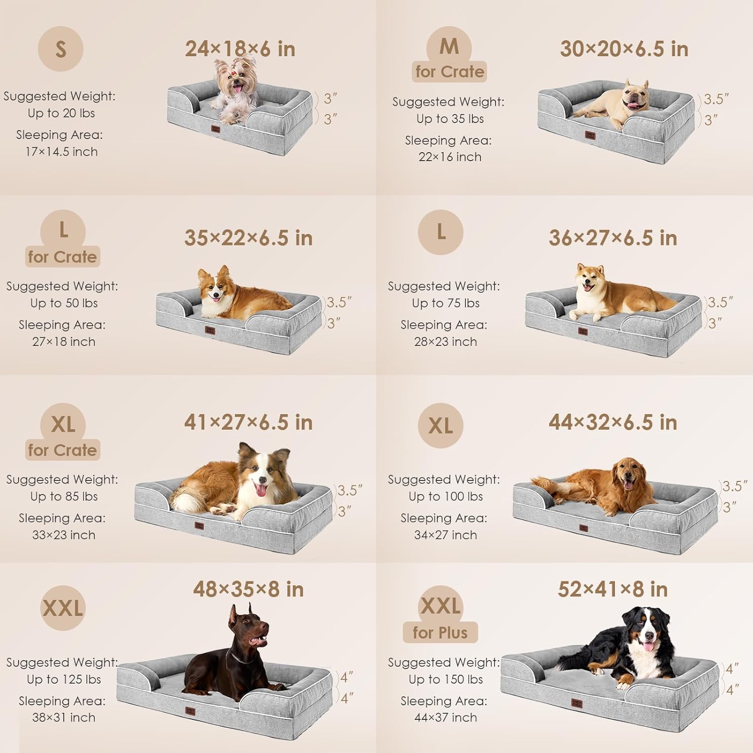 3-sided bolstered sofa design supporting neck and head