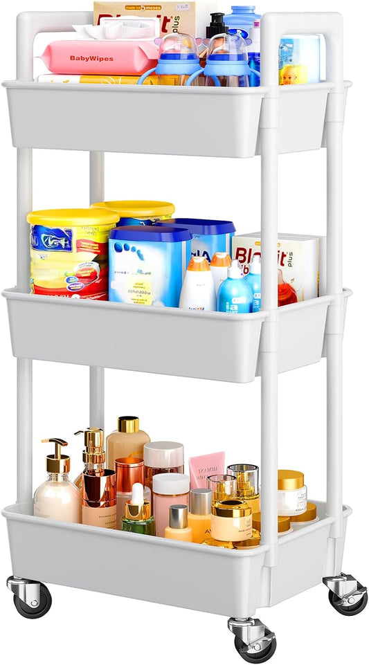 3-tier or 4-tier configuration with each basket measuring 13.39″ l x 10.43″ w x 2.76″ h