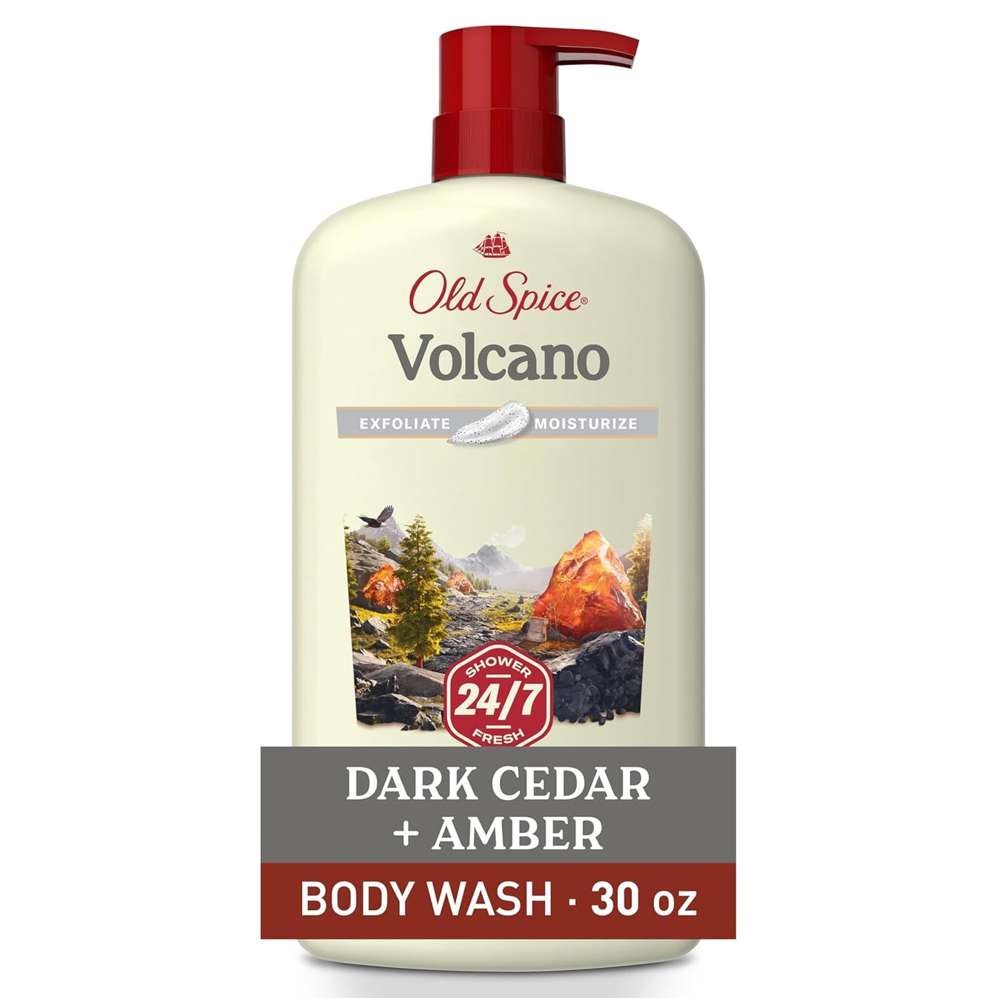 30 oz large-format bottle for extended use and value