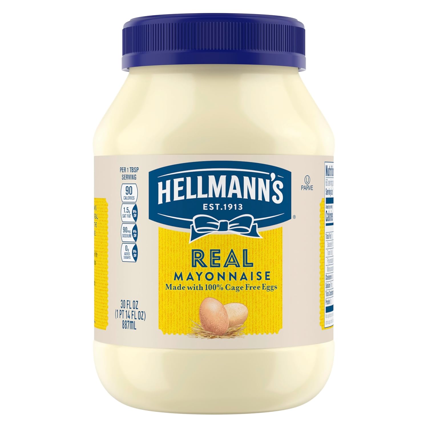 30 oz large-format jar designed for food service volume