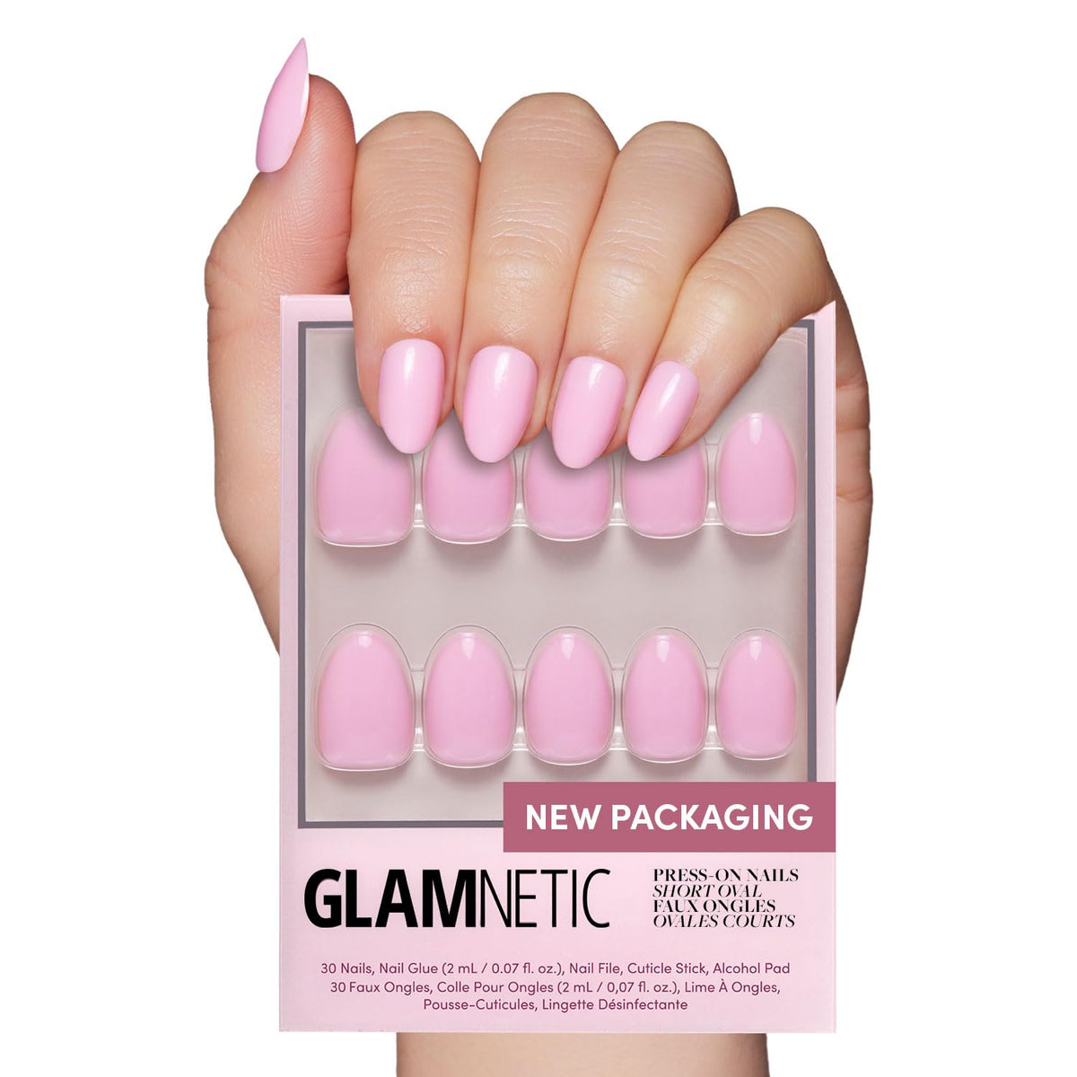 30-piece kit with nails in 15 sizes for a custom fit