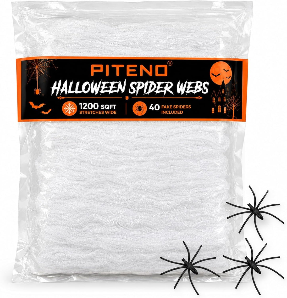 300g / 10.6 oz highly stretchable spider web fiber material
