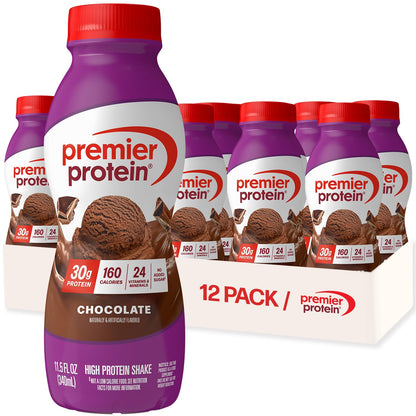 30g protein per bottle from a milk protein concentrate and calcium caseinate blend with all essential amino acids