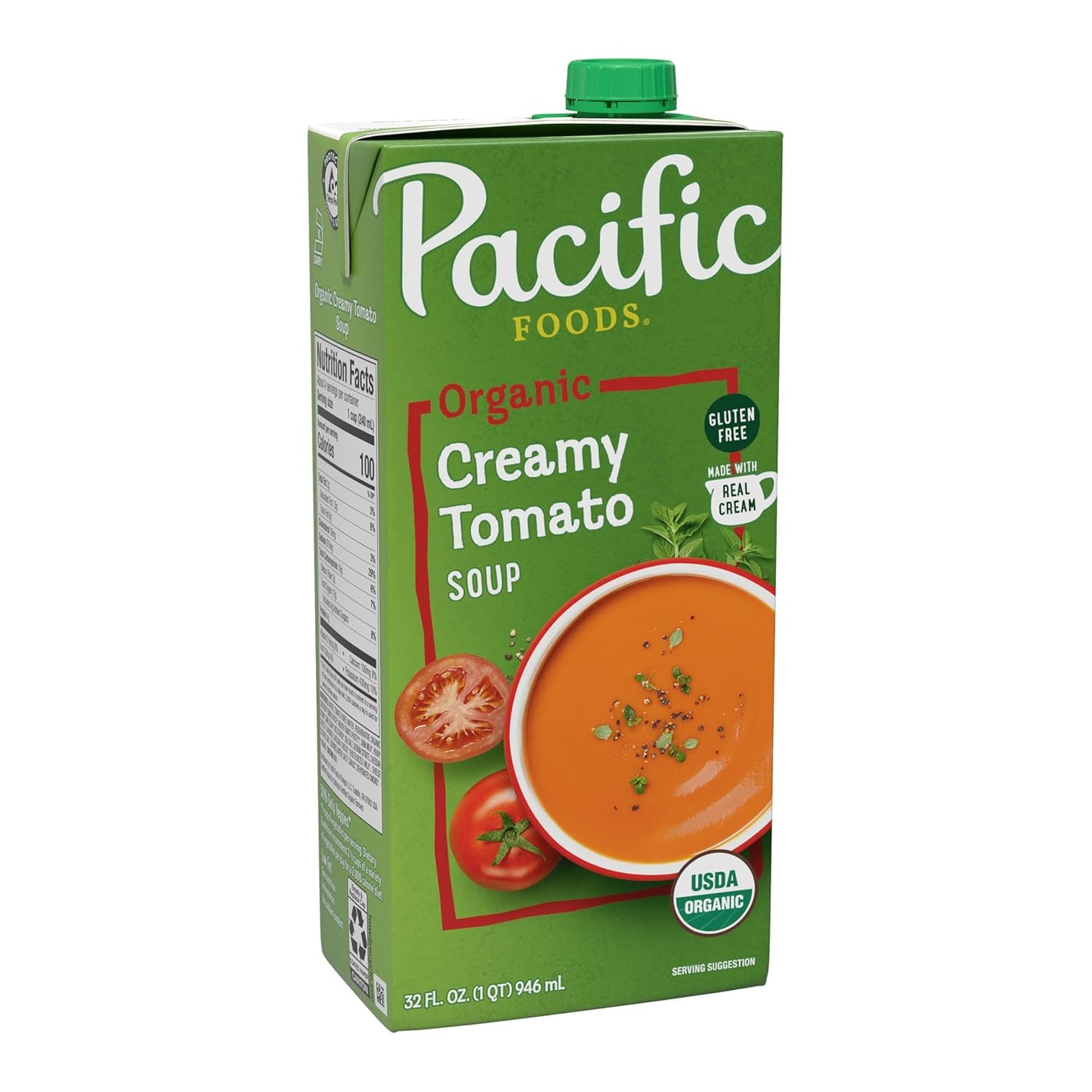 32 fluid ounce family-sized carton packaging