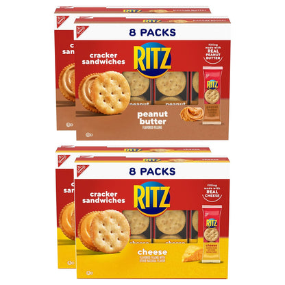 32 individually wrapped snack packs (6 crackers each) for grab-and-go use