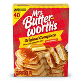 Mrs. Butterworth Pancake and Waffle Mix for Kids, Easy Just-Add-Water Family Breakfast, 32 oz