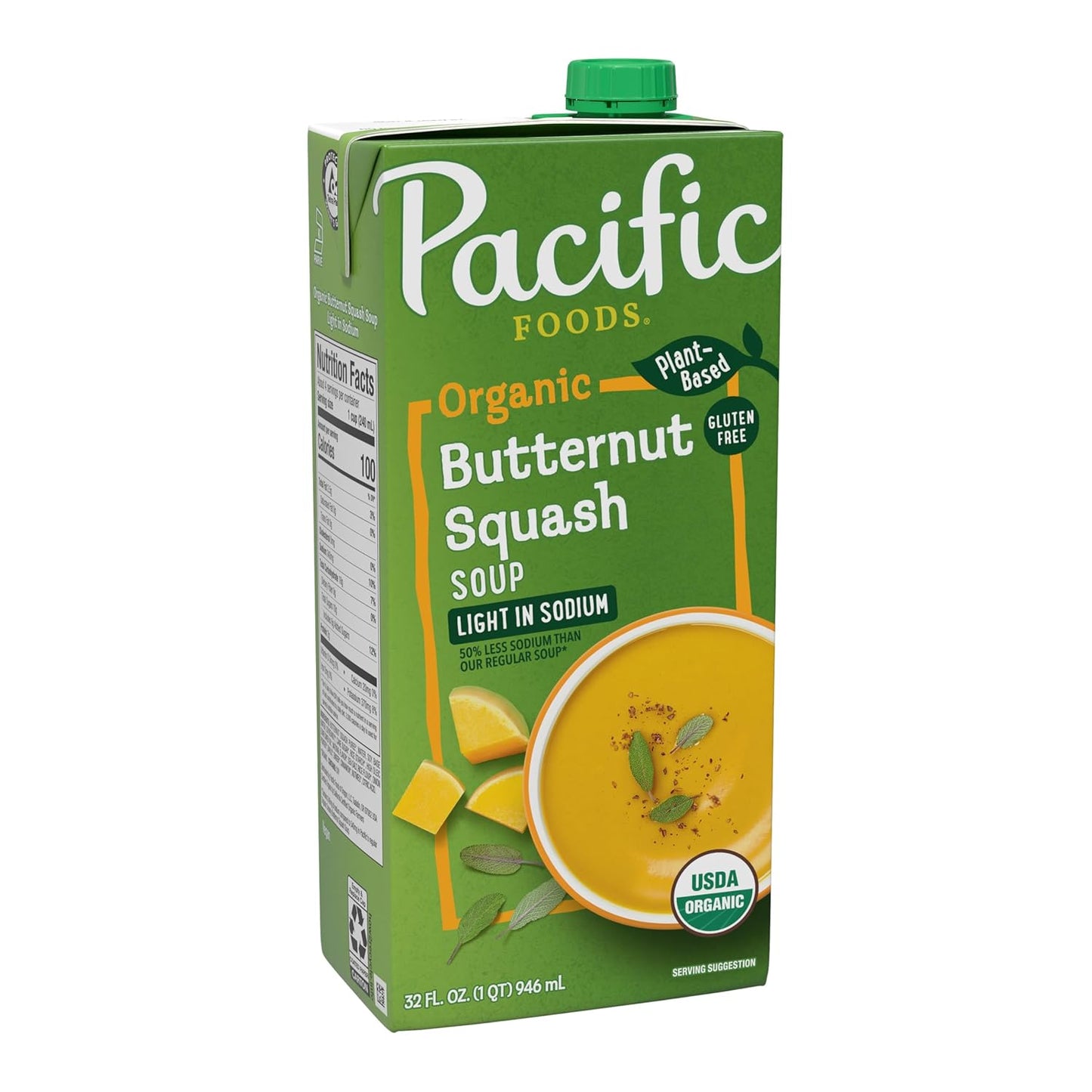 32 oz multi-serving carton (also available in pack of 2 for stocking up)