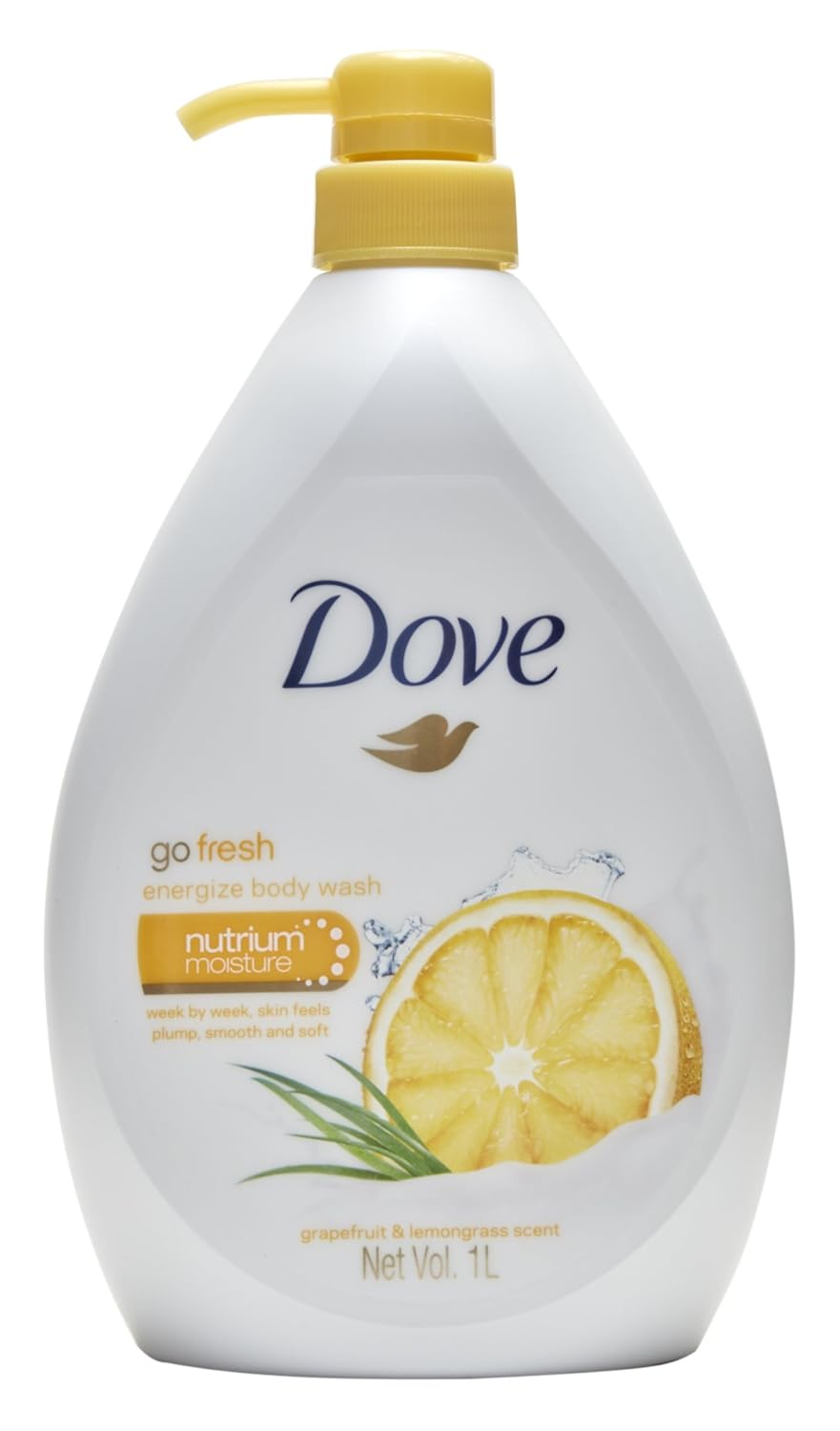 33.8 fl oz (1 liter) pump bottle for extended use