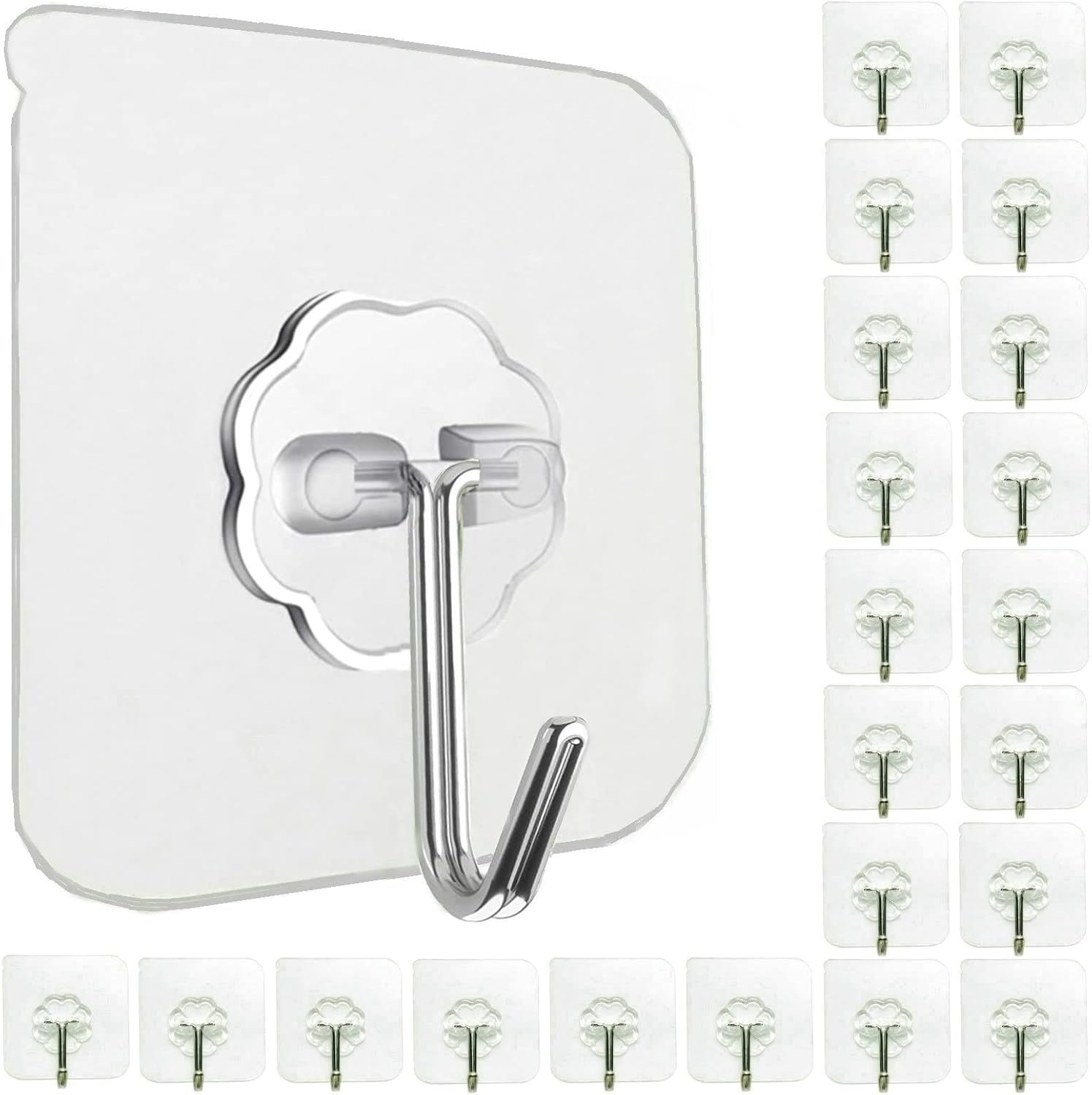 33lb maximum load capacity per hook for heavy-duty hanging
