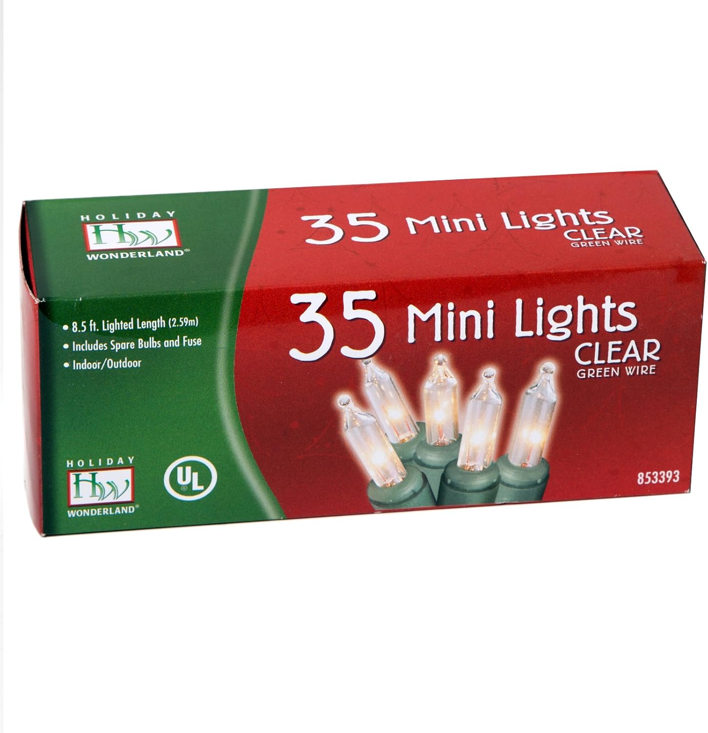 35 clear incandescent mini bulbs