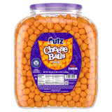 Utz Cheese Balls Barrel – Gluten-Free Kids Snack for Lunchboxes and After-School Munching, 36.5 oz Resealable Party Tub