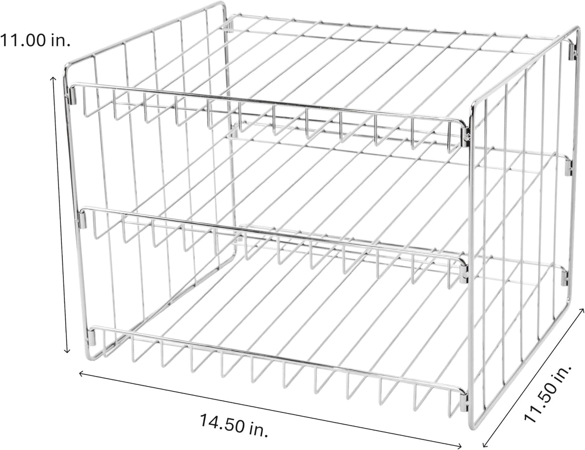 36-can capacity with 36 lb total weight rating